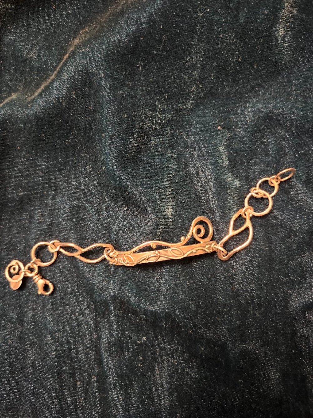 Handmade silver bracelet